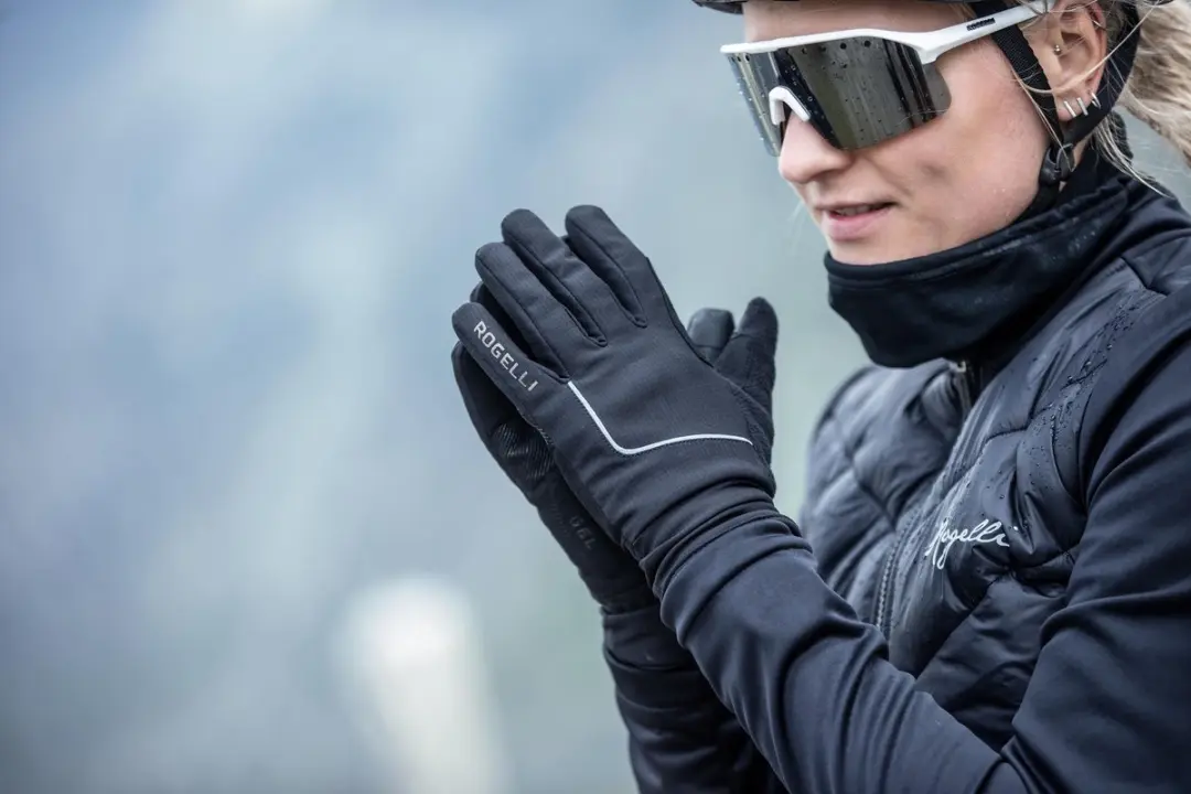 Rogelli Essential Dames Fietshandschoenen Zwart - L