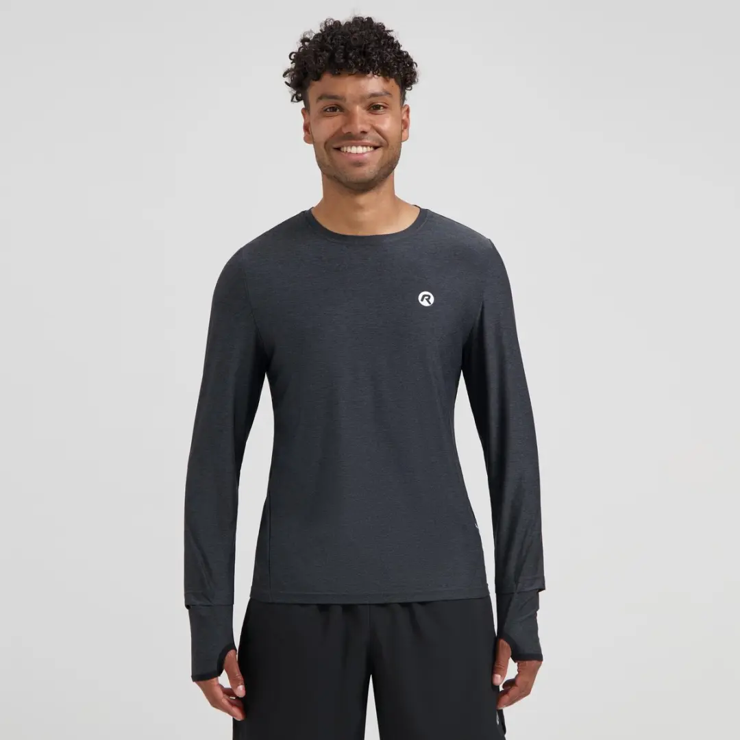 Rogelli Essential Heren Hardloopshirt Lange Mouw RR1010001