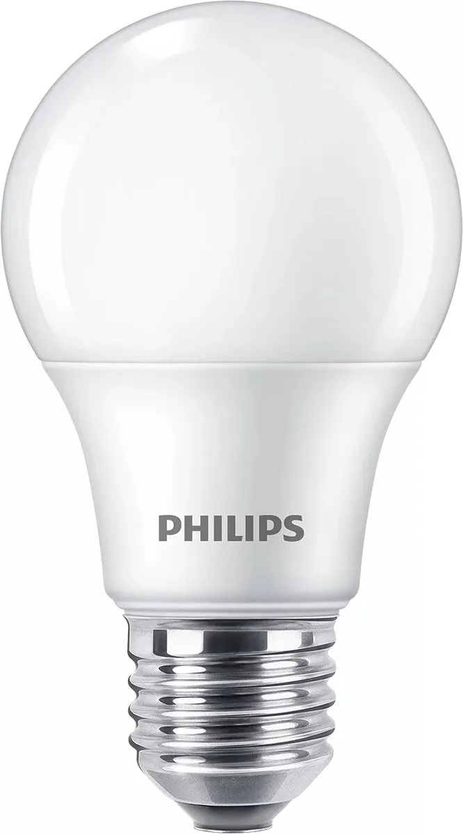 Philips LED A60 E27 8W Warm Wit Mat - 3 Stuks