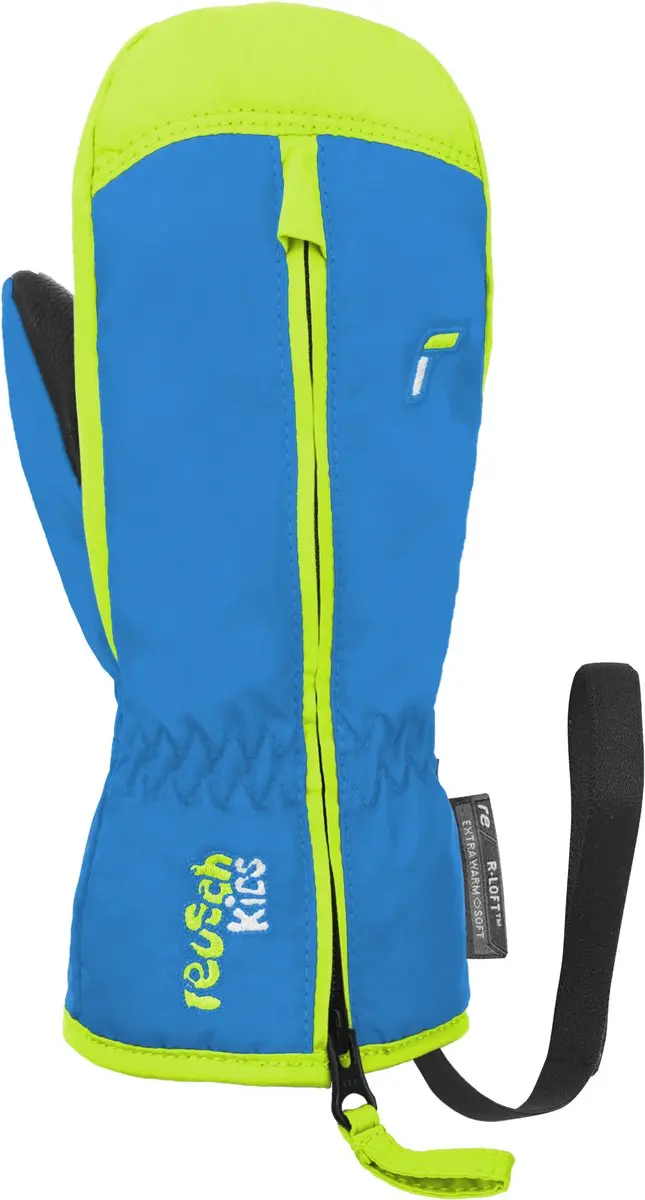 Reusch Ben Mitten Skihandschoenen - Geel-Blauw
