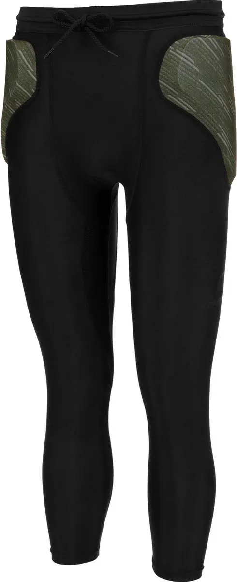 Reusch Torwarthose Padded Eco Short 3/4 - L - Zwart-groen