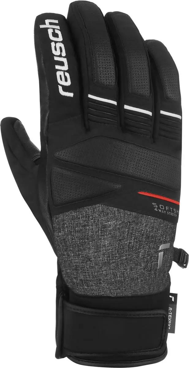 Reusch Thunder R-TEX XT Handschoenen - Zwart-rood - Maat 9,5
