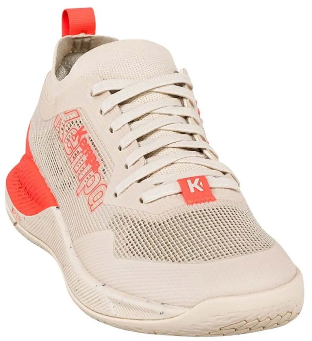 Kempa Kourtfly W Dameshandbalschoenen 39.5 - Beige/Fluo Rood - afbeelding 6 van 6