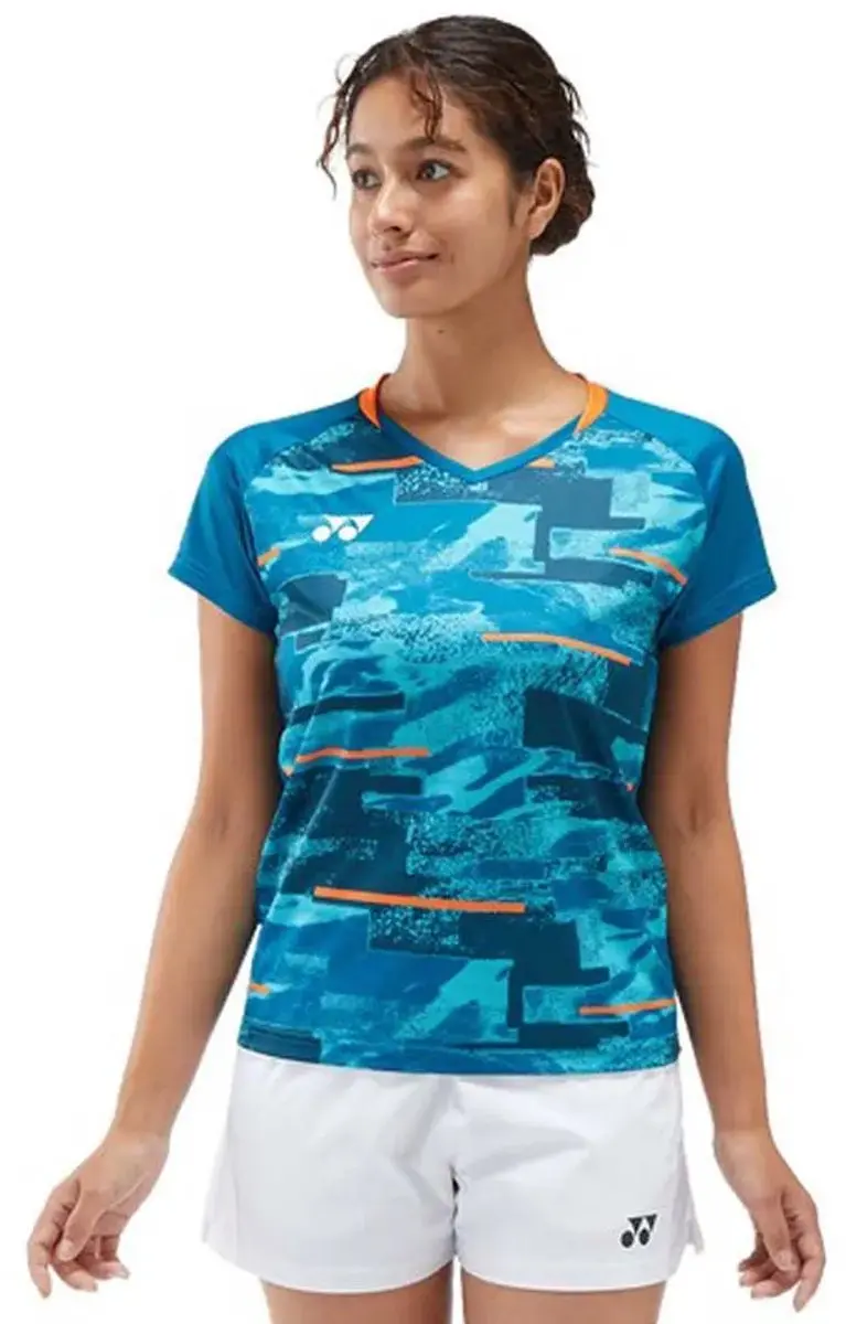 Yonex 0034ex Korte Mouw Poloshirt Blauw S Vrouw