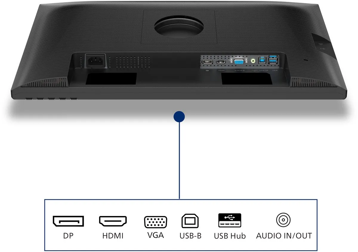 Philips 24B2N3200J Monitor 23.8" Full HD 120Hz - Zwart