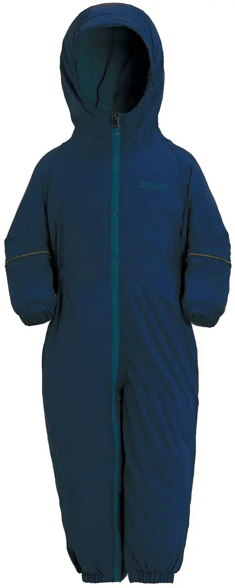 Regatta Splosh III Regenpak Kinderen - Marine - Blauw