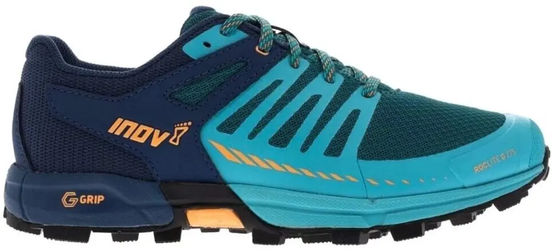 Inov-8 Roclite G 275 V2 Trailhardloopschoen - Dames - Teal/Navy/Nectar - afbeelding 2 van 6