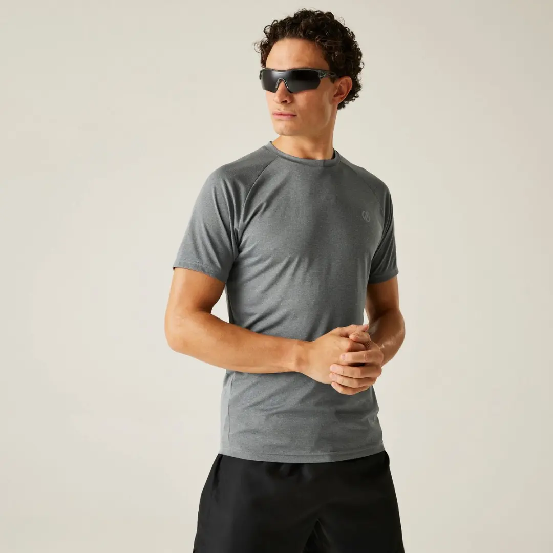 T-shirt Korte Mouwen Wandelen Heren