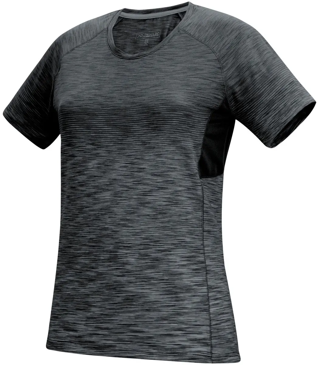 Regatta Laxley II T-shirt Dames - Grijs - Maat 40