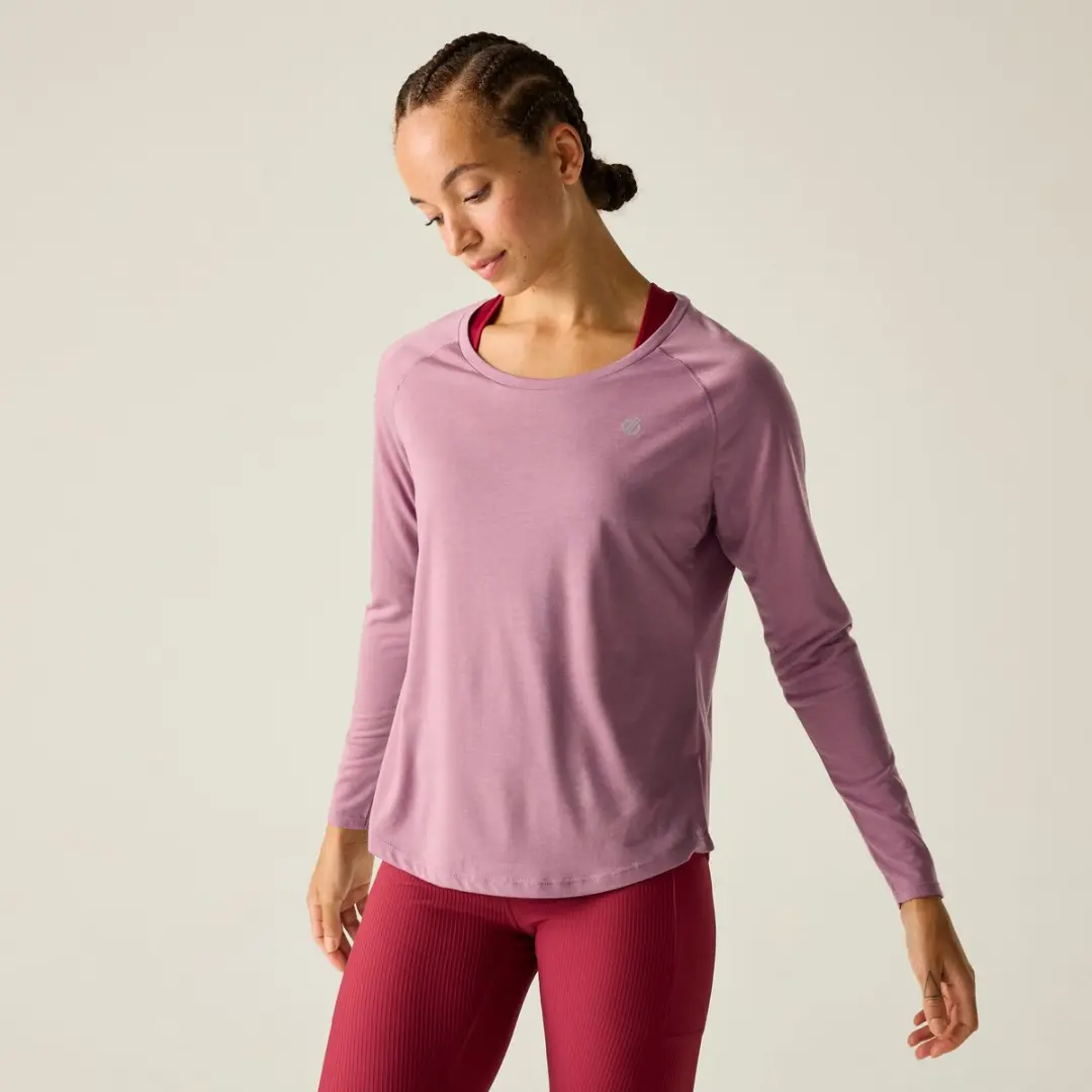 Dare 2b Nimble Hardloopshirt Dames - Blauw - Maat 40