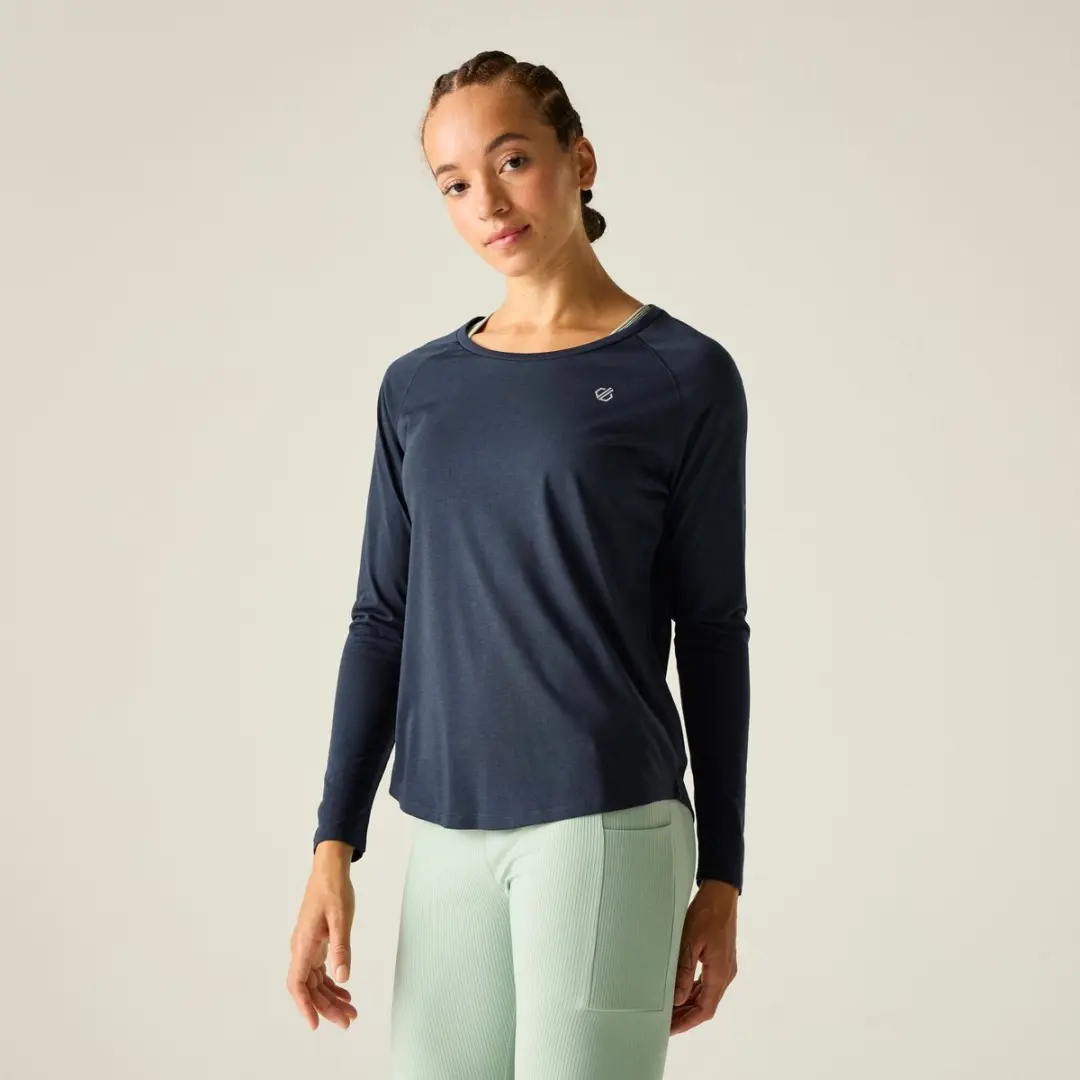 Dare 2b Nimble Hardloopshirt Dames - Blauw - Maat 40 - afbeelding 6 van 6