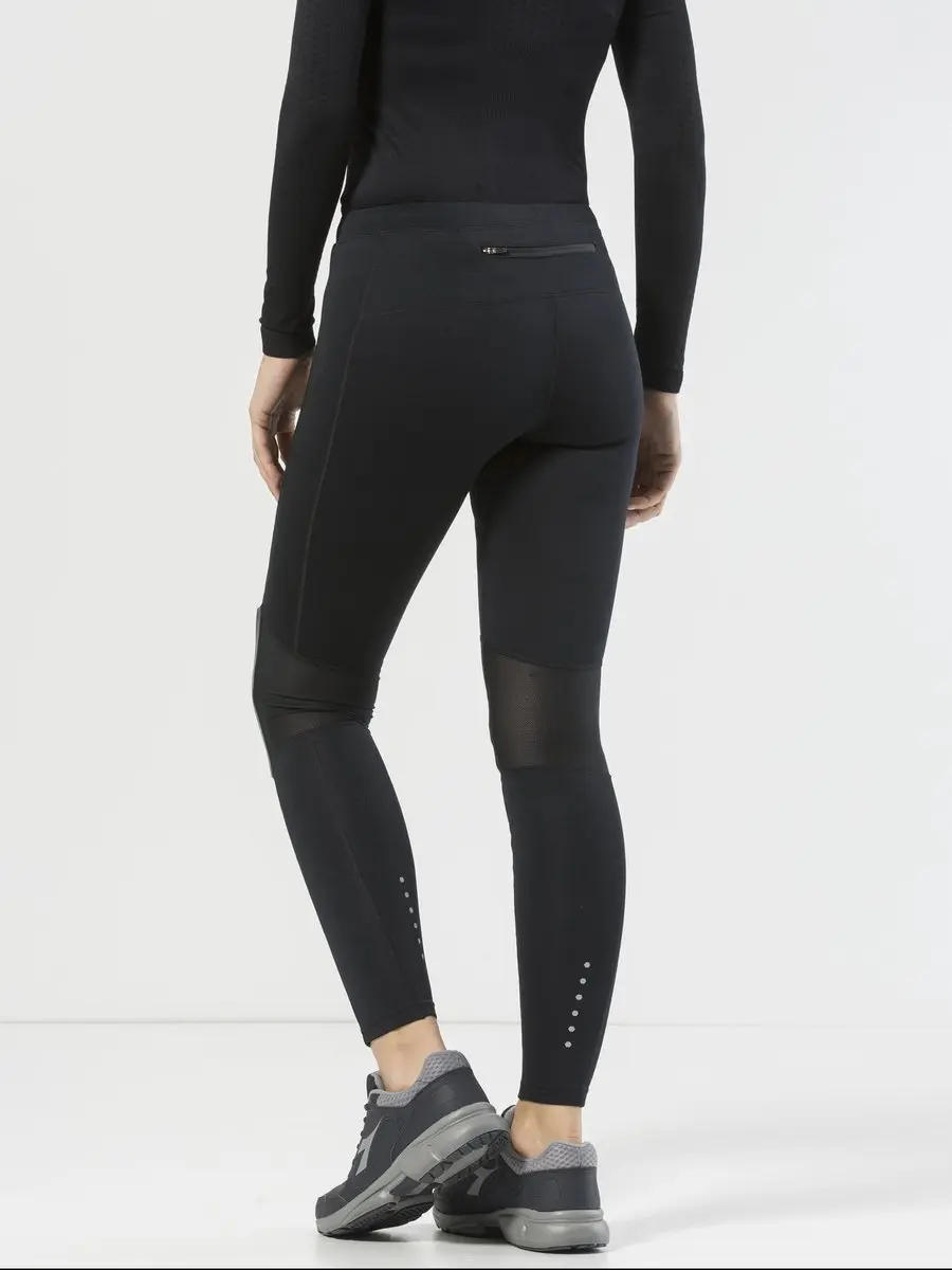 ENDURANCE Mahana Windblocker Lauftights - Zwart