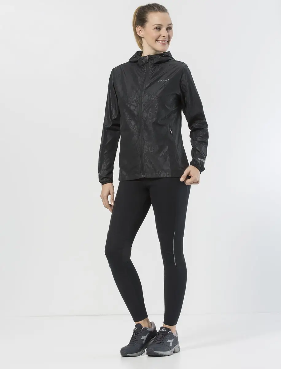 ENDURANCE Mahana Windblocker Lauftights - Zwart