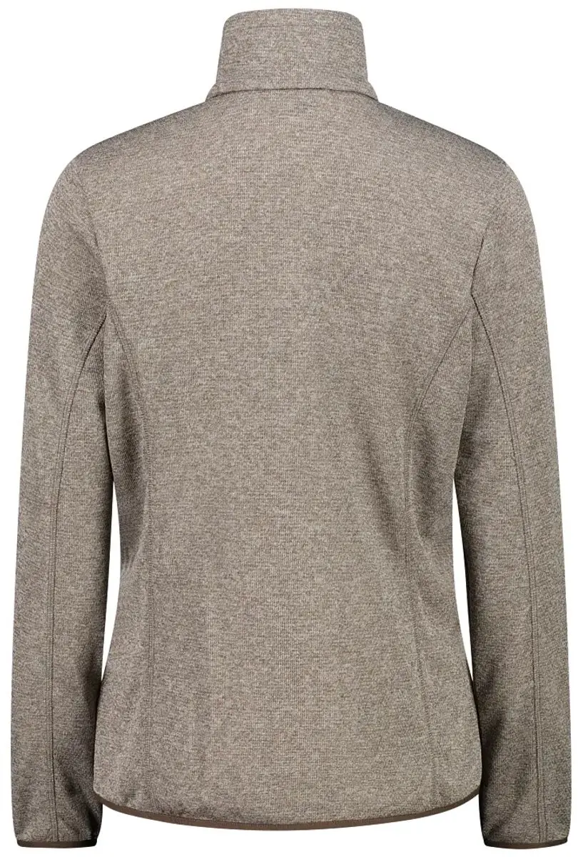 CMP Damesfleece met rits Mesh - M - Toffee-Cream