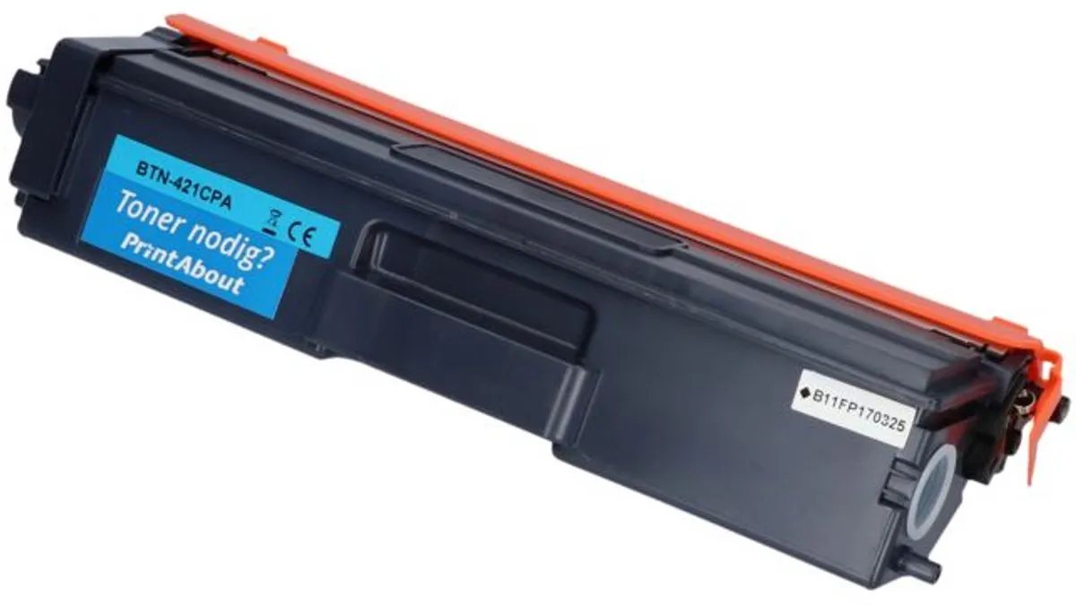 PrintAbout Huismerk Brother TN-421C Toner Cyaan