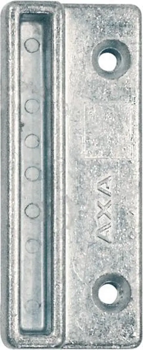 sluitplaatje gegalvaniseerd zwaar model (1st.)