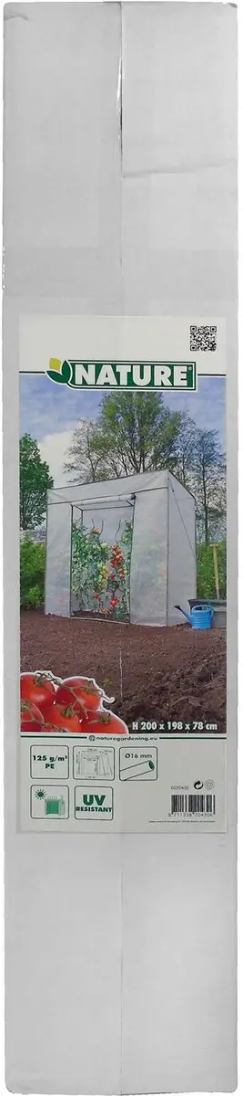 Nature Tomatentuinkas H200x198x78cm - Transparent - afbeelding 5 van 6
