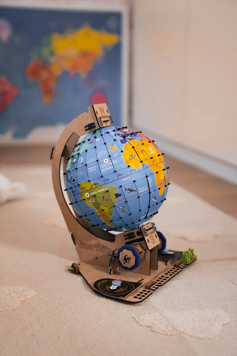 SmartGames Globe Trotters Constructiespeelgoed - 2 Delen - Meerkleurig - afbeelding 4 van 6