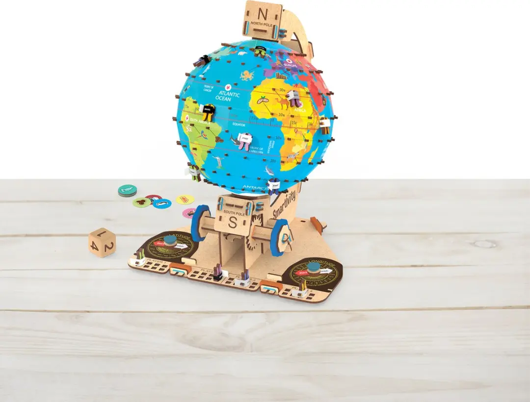SmartGames Globe Trotters Constructiespeelgoed - 2 Delen - Meerkleurig - afbeelding 5 van 6