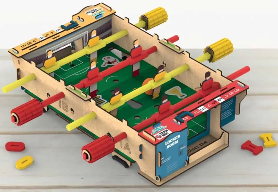 SmartGames Table Football - 170 Onderdelen - Multi - afbeelding 4 van 6