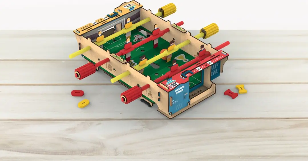 SmartGames Table Football - 170 Onderdelen - Multi - afbeelding 3 van 6