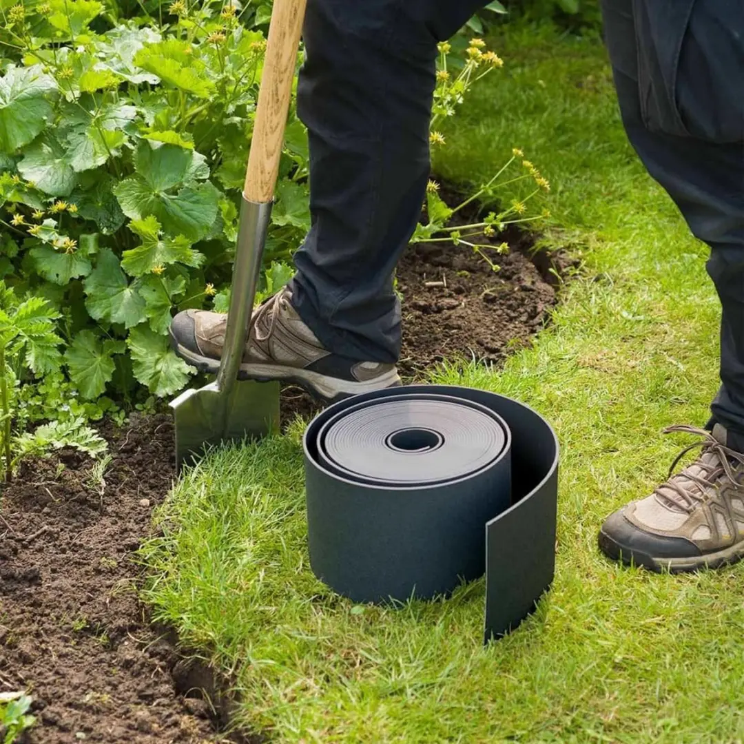 Nature Borderrand op rol 15cm x 10m - Zwart - afbeelding 5 van 6