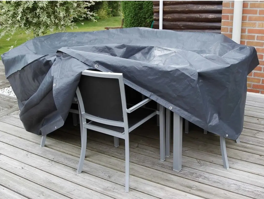 Nature Tuinmeubelhoes 90x225x143cm - Grijs - afbeelding 6 van 6