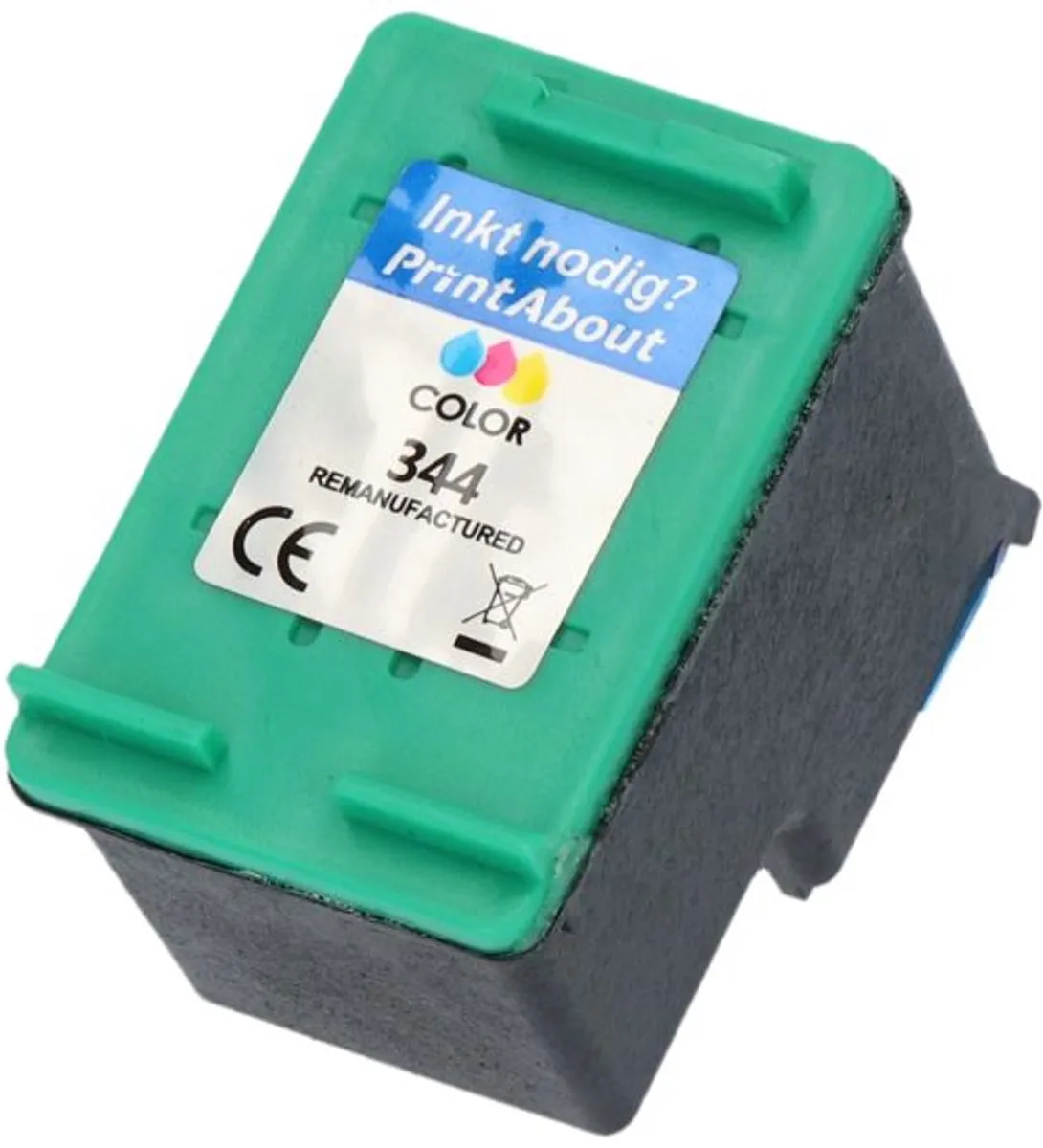 PrintAbout HP 344 C9363EE Inktcartridge - 3-kleuren 21ml