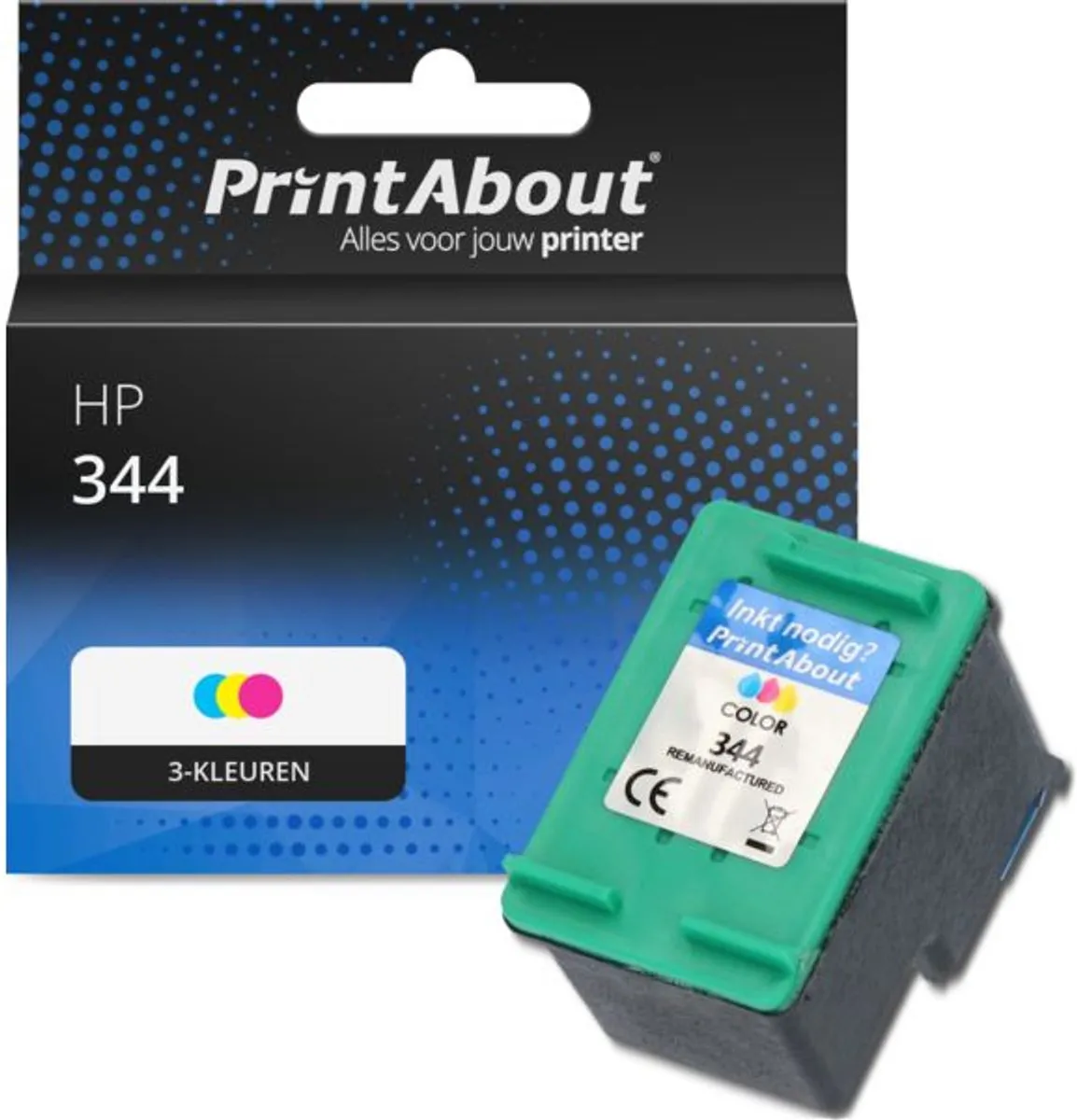 PrintAbout HP 344 C9363EE Inktcartridge