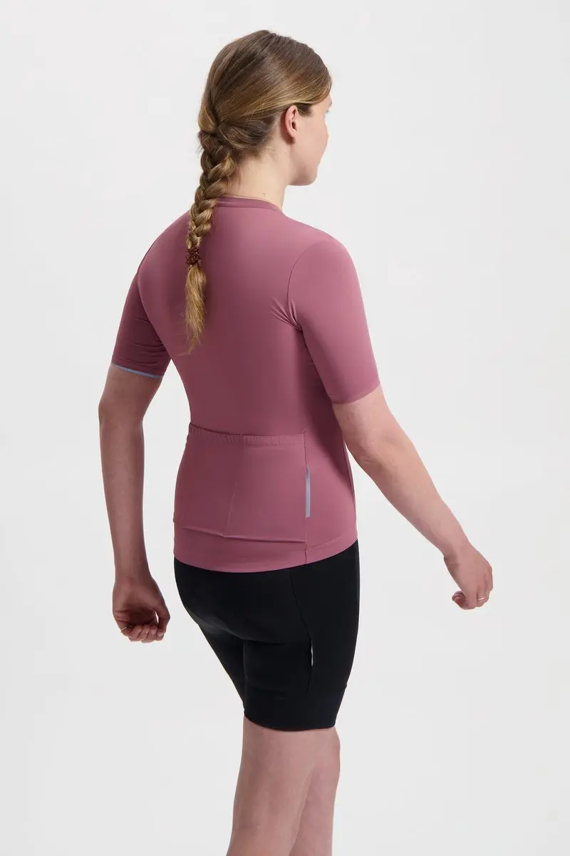 BBB Cycling DonnaEssence Fietsshirt Dames - Korte mouw - 3 zakken - Roze