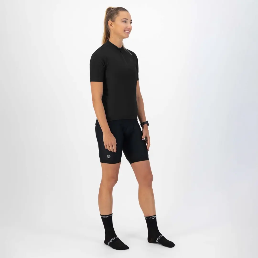 Rogelli Core Dames Fietsshirt XL - Zwart