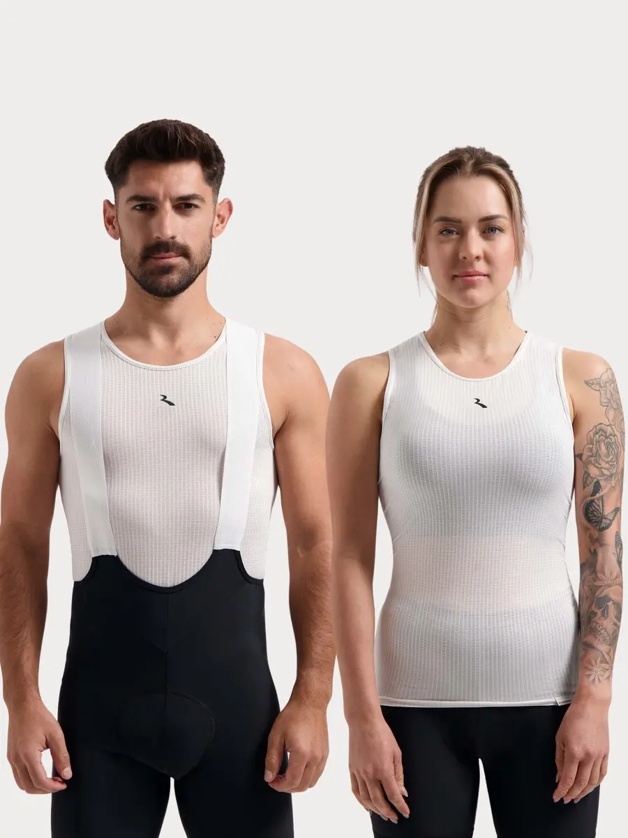 Rogelli Kite II Ondershirt - Mouwloos - Wit
