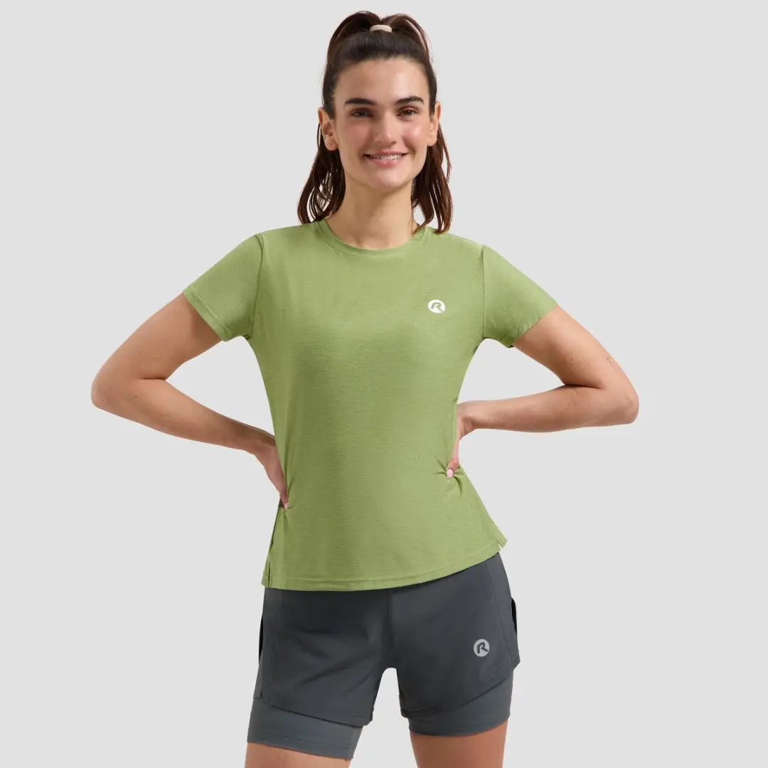 Rogelli Essential Dames Hardloopshirt Korte Mouw L