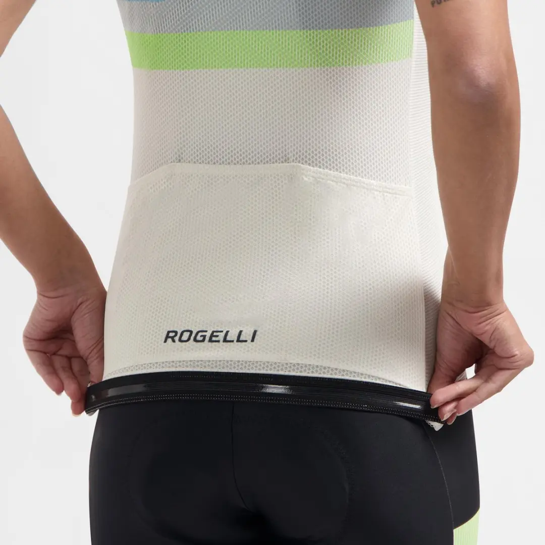 Rogelli Impress II Dames Fietsshirt M - Zand