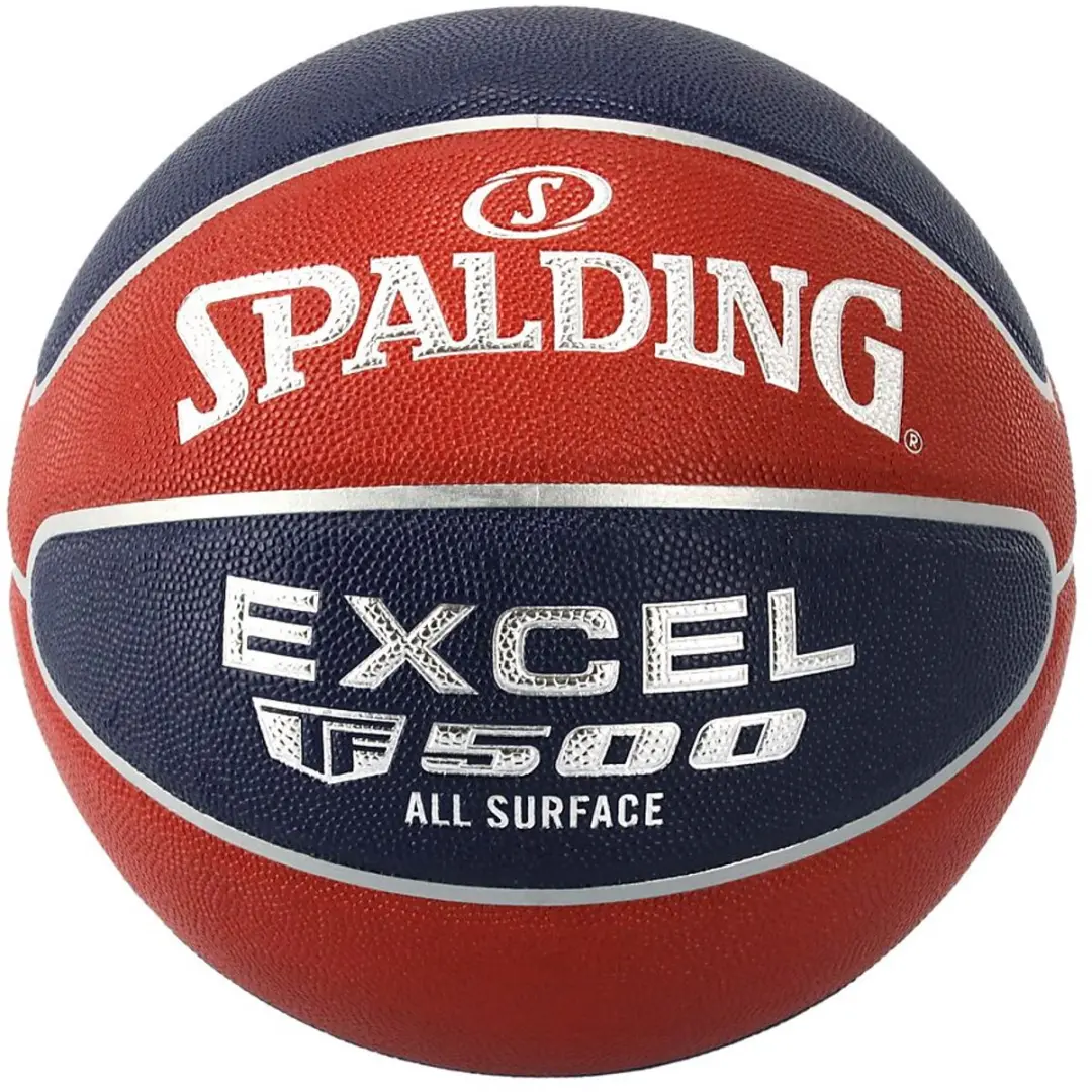 Spalding Excel TF 500 Basketbal - 7 - Rood/Blauw