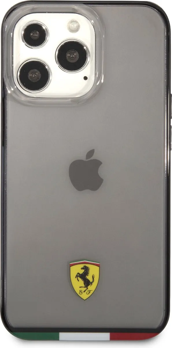 Ferrari iPhone 13 Pro Backcase - Effen Grijs - MagSafe