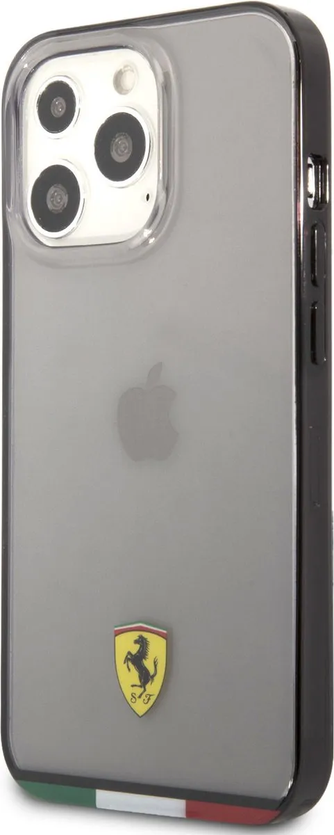 Ferrari iPhone 13 Pro Backcase - Effen Grijs - MagSafe