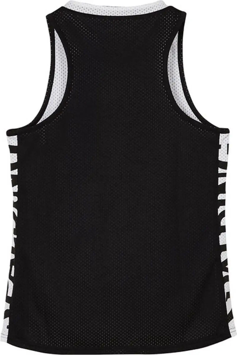 Spalding Essential Reversible Tanktop - Zwart/Wit/XL - afbeelding 5 van 6