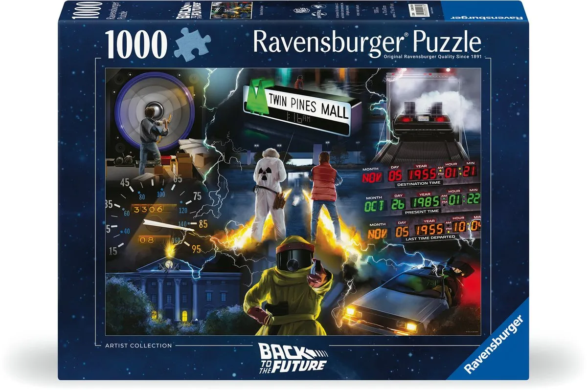 Ravensburger Back to the Future Puzzel 1000 Stuks - Multi