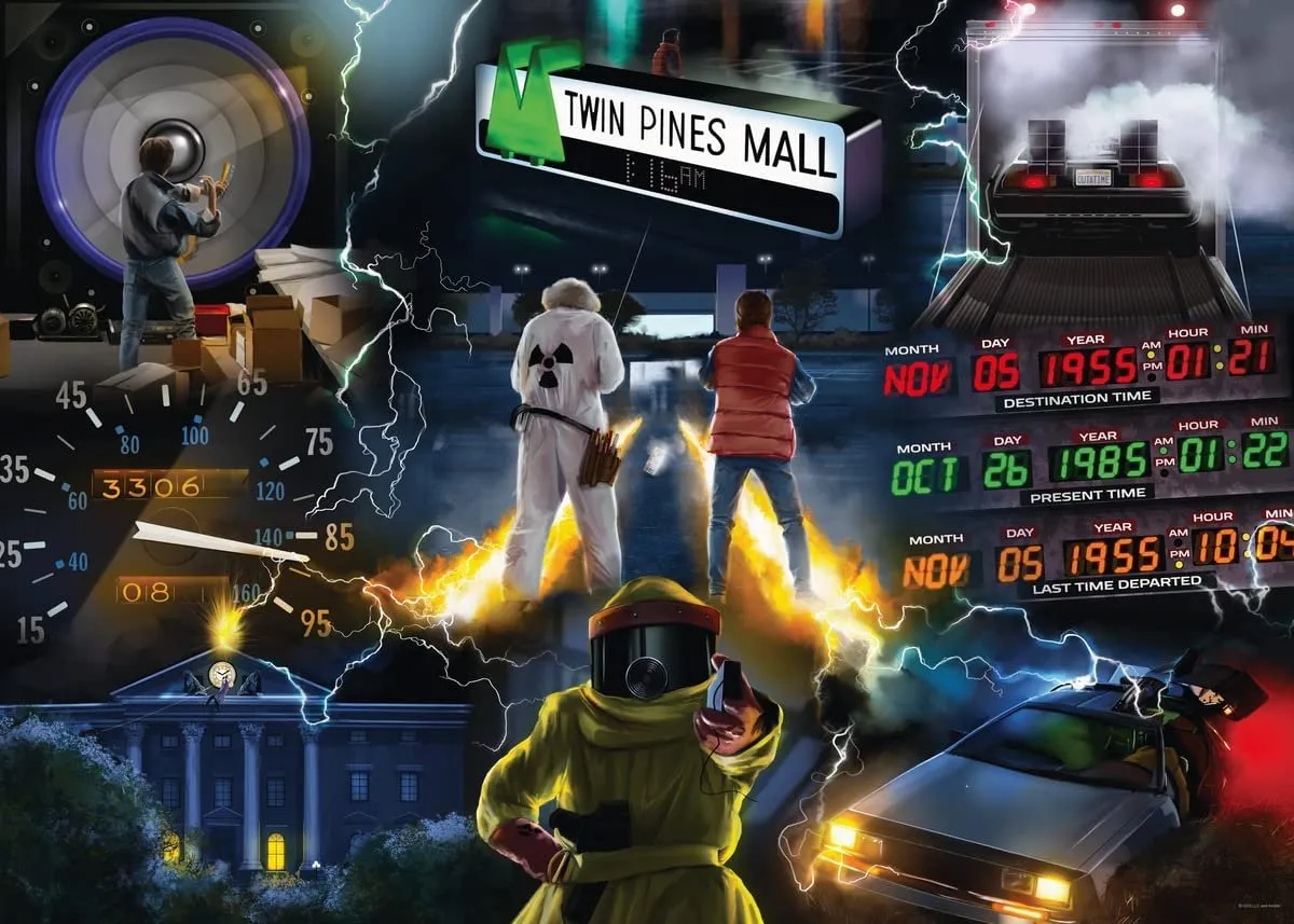 Ravensburger Back to the Future Puzzel 1000 Stuks - Multi