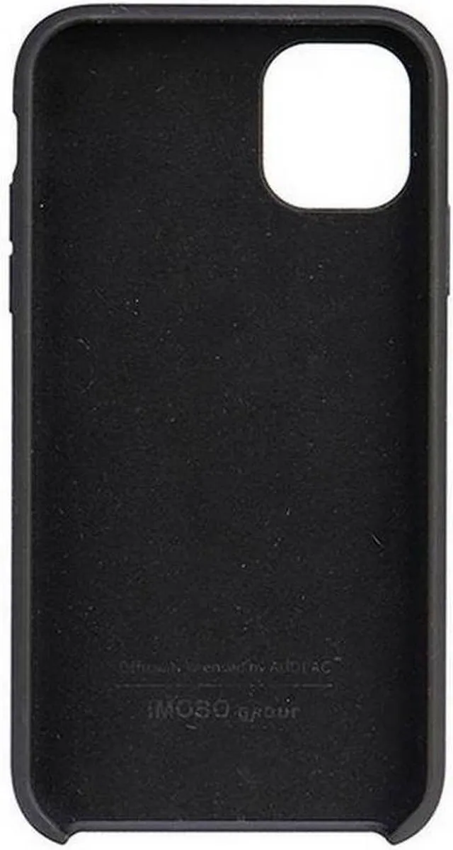 Audi Silicone Back Case iPhone 11/XR - Zwart