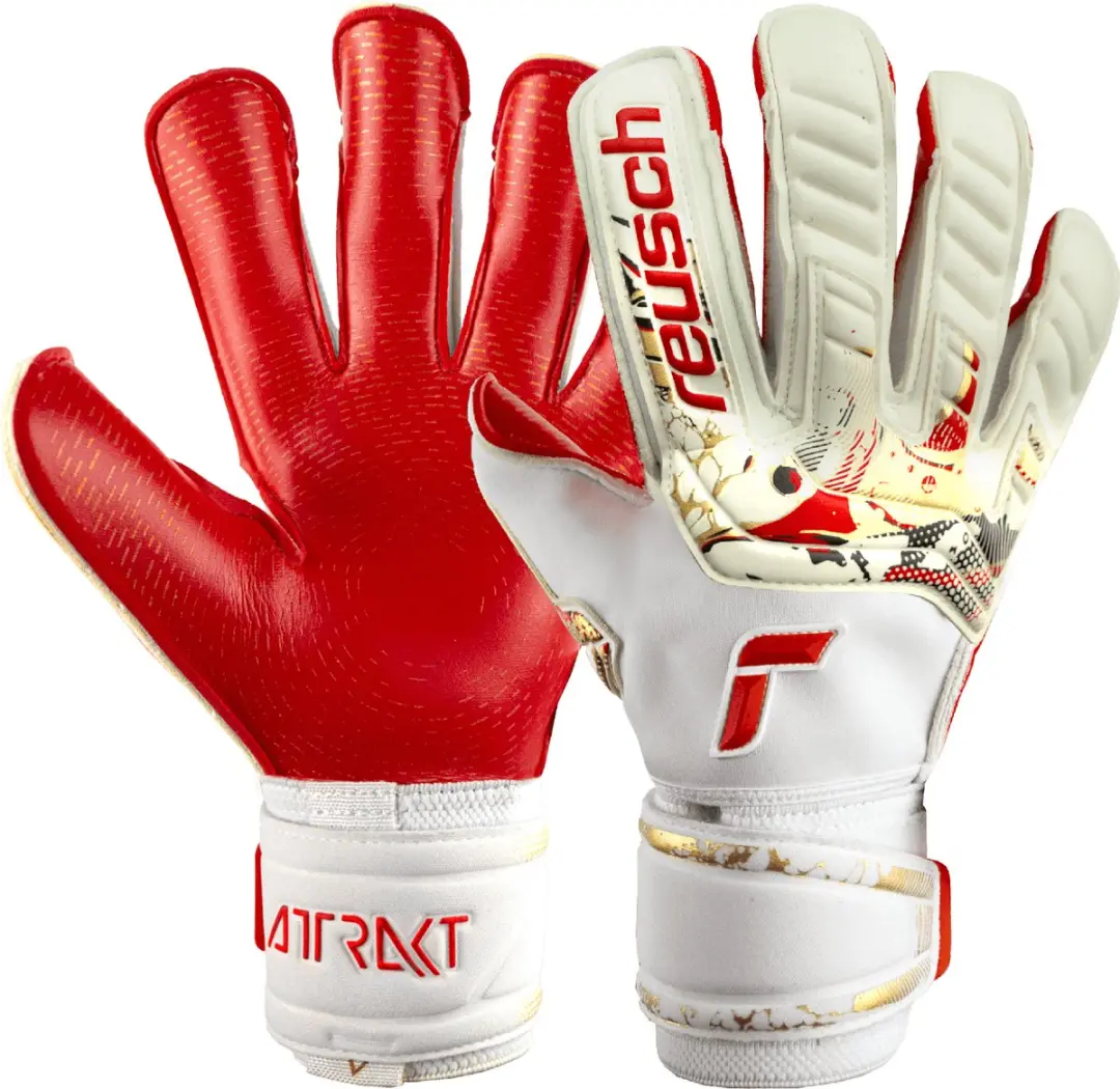 Reusch Attrakt Gold X Glue print Keepershandschoenen