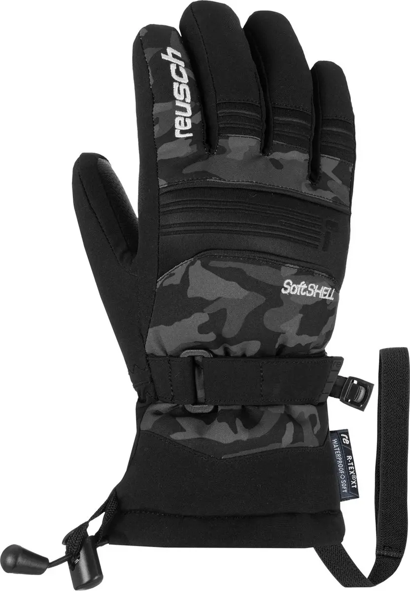 Reusch Kondor R-TEX XT Junior Handschoenen - Zwart/Donkergrijs - afbeelding 6 van 6