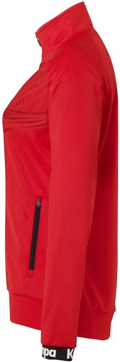Kempa Wave 26 Poly Dames Trainingsjack - XL - Wit/Grijs - afbeelding 5 van 6