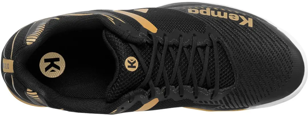 Kempa Wing 2.0 Indoor Schoenen 41 - Zwart/Wit/Goud - afbeelding 3 van 6