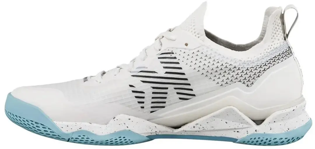 Kempa Wing Lite 3.0 Dameshandbalschoenen 39.5 - Weiß/Aqua/Schwarz - afbeelding 4 van 6