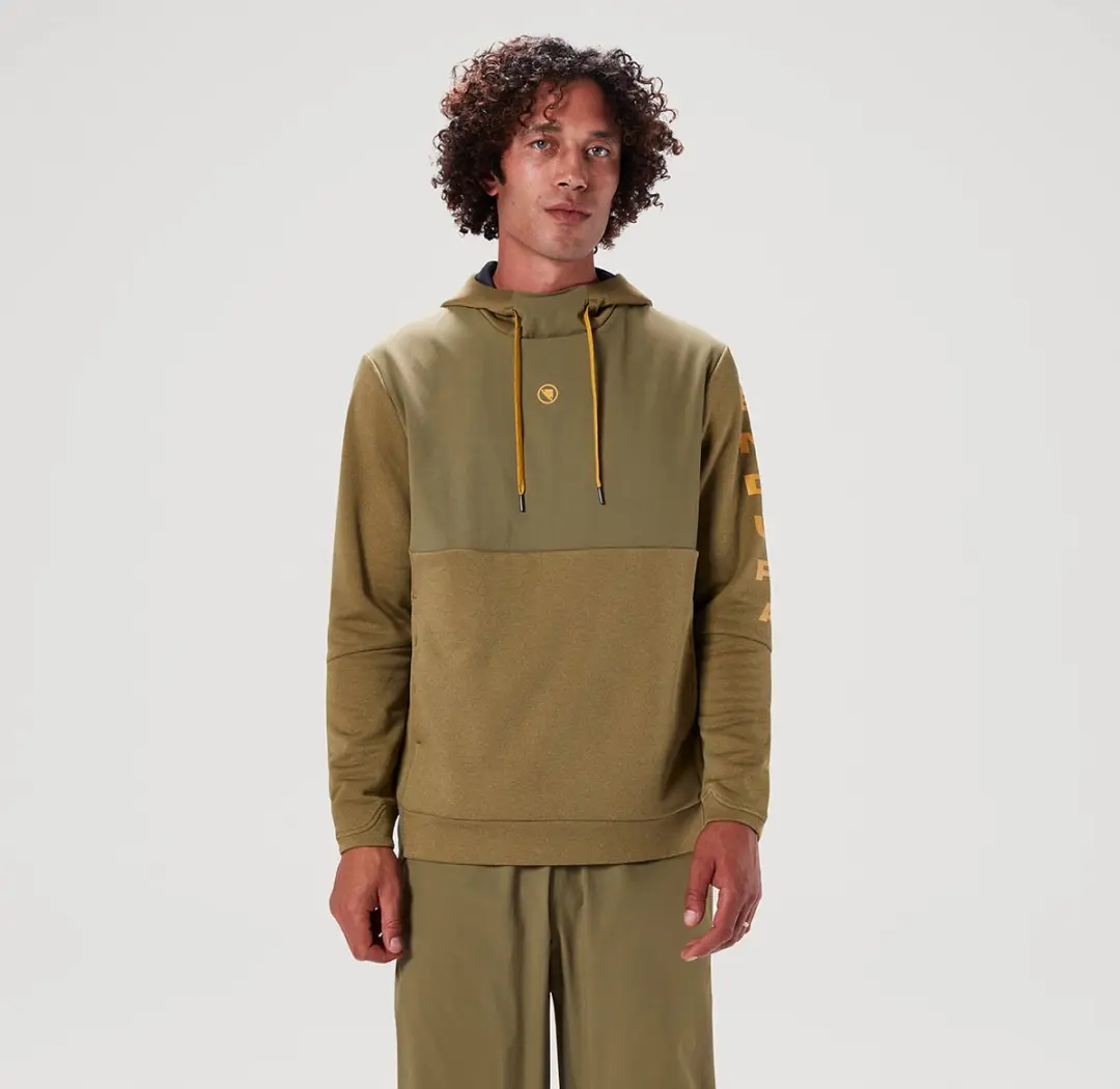 Endura Trailster Tech Hoodie RE3241TW - L - Tweed Green
