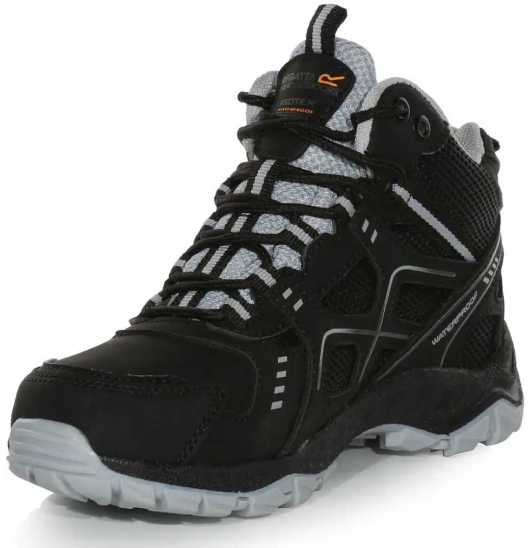Regatta Vendeavour Boot Kids Waterproof Hiking Boots - 38 - Zwart