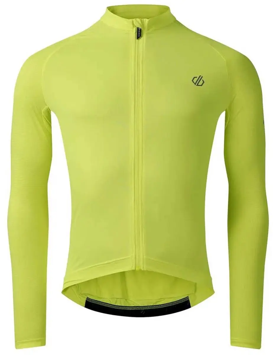 Dare 2b Heren Lightning Fietsjersey L - Geel