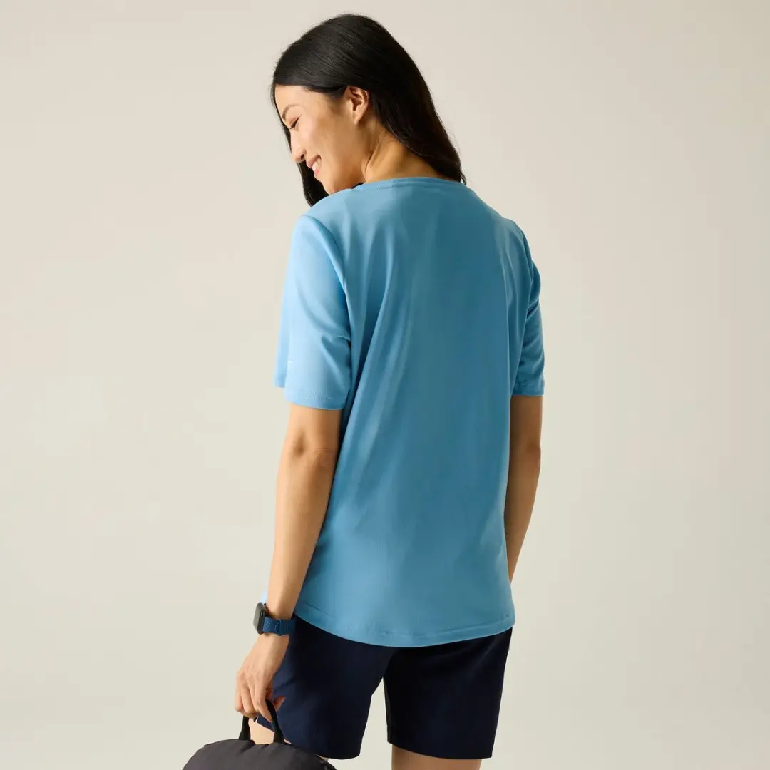 Regatta Botanna Dames T-shirt - Blauw